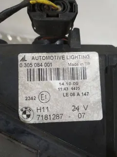 Фара противотуманная левая BMW 1 серии, 2008 г.