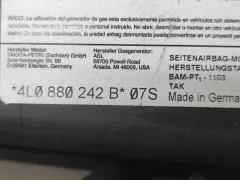Подушка безопасности боковая (в сиденье) Audi Q7, 2012 г.