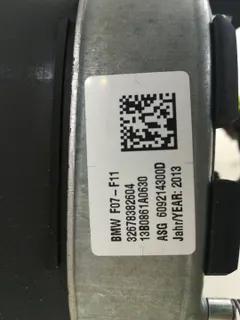 Подушка безопасности водителя BMW 5 серии, 2013 г.
