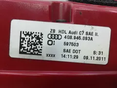 Фонарь крышки багажника левый Audi A7, 2012 г.