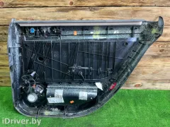 Обшивка двери задней левой (дверная карта) Audi A6, 2000 г.