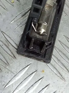 Подсветка номера Audi A4, 2009 г.
