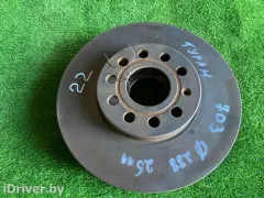 Диск тормозной передний Volkswagen Touran, 2005 г.