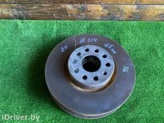 Диск тормозной передний Volkswagen Passat, 2007 г.