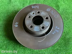 Диск тормозной передний Audi A6, 2004 г.