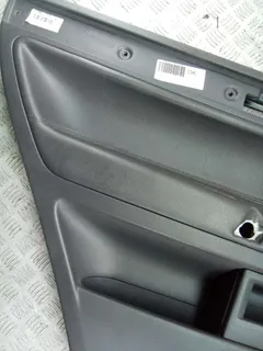 Обшивка двери задней левой (дверная карта) Volkswagen Touareg, 2008 г.