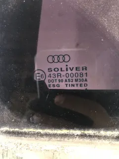 Стеклоподъемник электрический задний левый Audi A4, 2002 г.