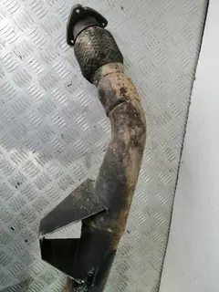 Труба приемная глушителя Audi A4, 2002 г.