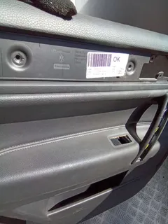 Обшивка двери задней левой (дверная карта) Volkswagen Touareg, 2005 г.