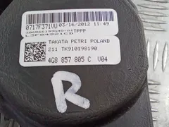Ремень безопасности задний правый Audi A6, 2012 г.