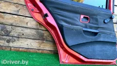 Обшивка двери задней левой (дверная карта) BMW 3 серии, 1990 г.