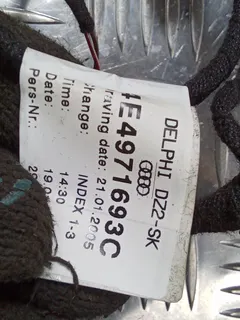 Проводка двери задней левой Audi A8, 2007 г.