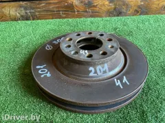 Диск тормозной задний Audi A6, 2007 г.