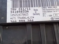 Подушка безопасности пассажира Volkswagen Passat, 2011 г.