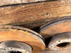 Диск тормозной передний Volkswagen Touareg, 2008 г.