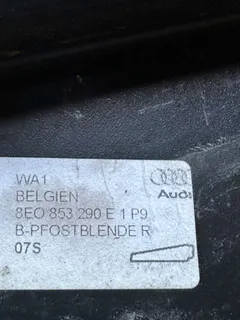 Обшивка стойки передней правой Audi A4, 2007 г.