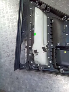 Обшивка двери задней левой (дверная карта) Volkswagen Touareg, 2007 г.
