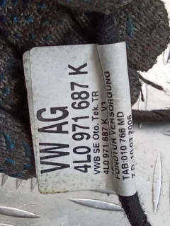 Проводка двери задней левой Audi Q7, 2007 г.
