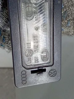 Подсветка номера Audi A4, 2009 г.