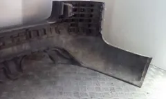 Бампер задний Audi A6, 2002 г.