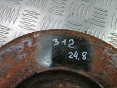 Диск тормозной передний Volkswagen Passat, 2012 г.