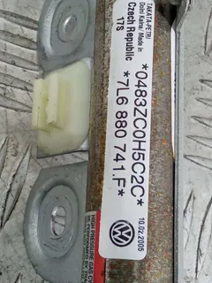 Подушка безопасности боковая (шторка) левая Volkswagen Touareg, 2005 г.