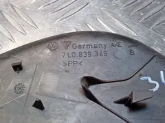 Молдинг двери задней левой Volkswagen Touareg, 2007 г.