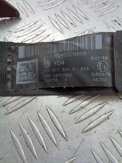Ремень безопасности задний левый Volkswagen Passat, 2009 г.