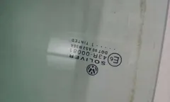 Стекло двери задней правой Volkswagen Passat, 2001 г.
