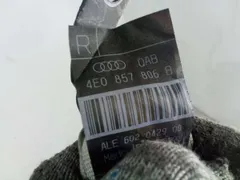 Ремень безопасности задний правый Audi A8, 2007 г.