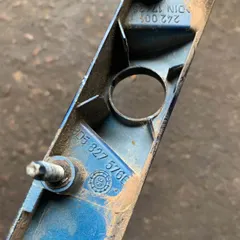 Подсветка номера Audi A4, 2001 г.