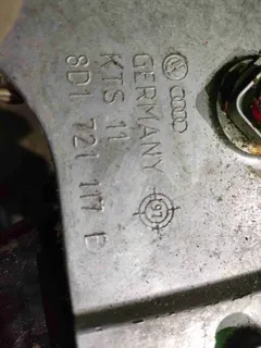 Узел педальный (блок педалей) Audi A4, 2001 г.