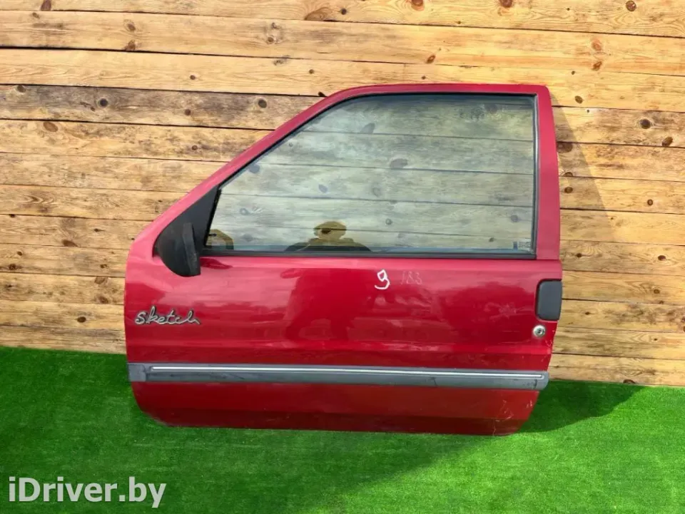 Ручка наружная передняя левая Peugeot 106, 2001 г.