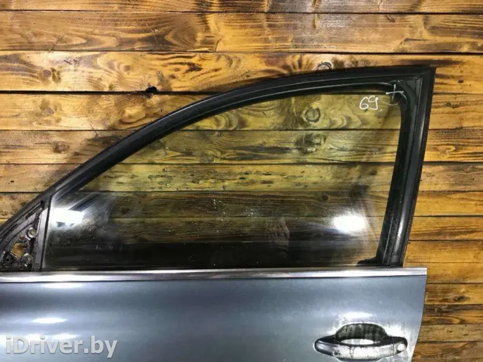 Стекло двери передней левой Volkswagen Touareg, 2005 г.