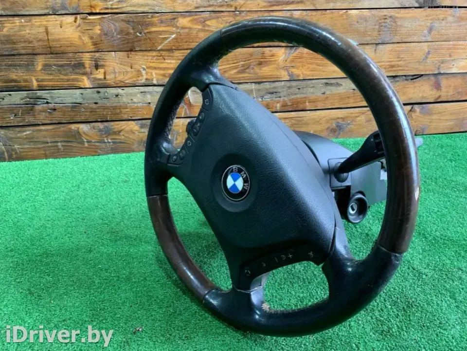 Подушка безопасности водителя BMW 5 серии, 2002 г.