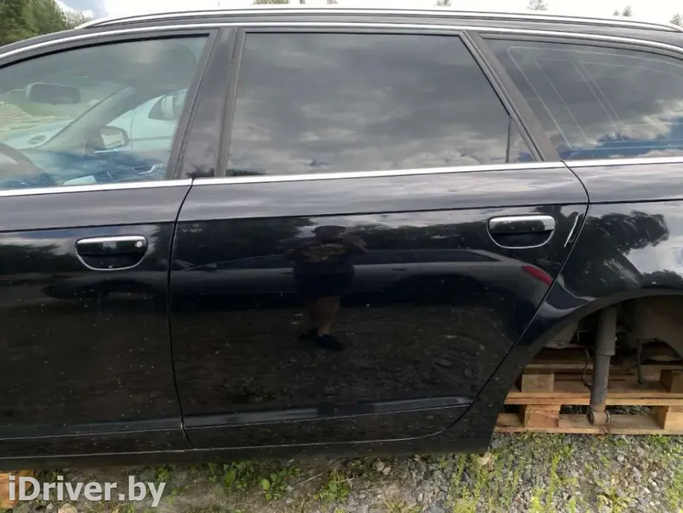 Стеклоподъемник электрический задний левый Audi A6, 2005 г.