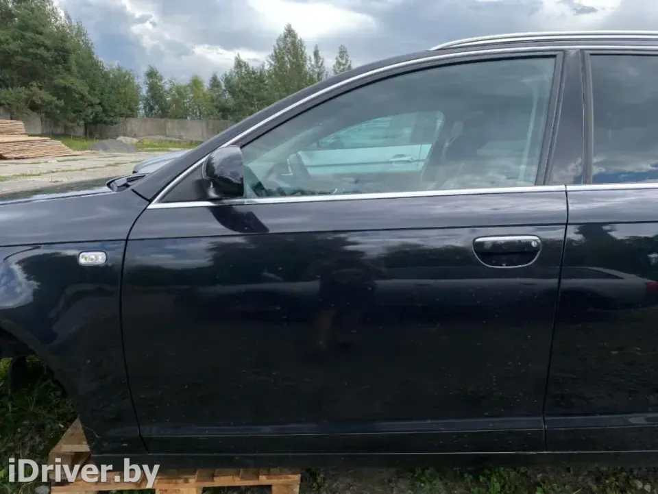 Стекло двери передней левой Audi A6, 2005 г.