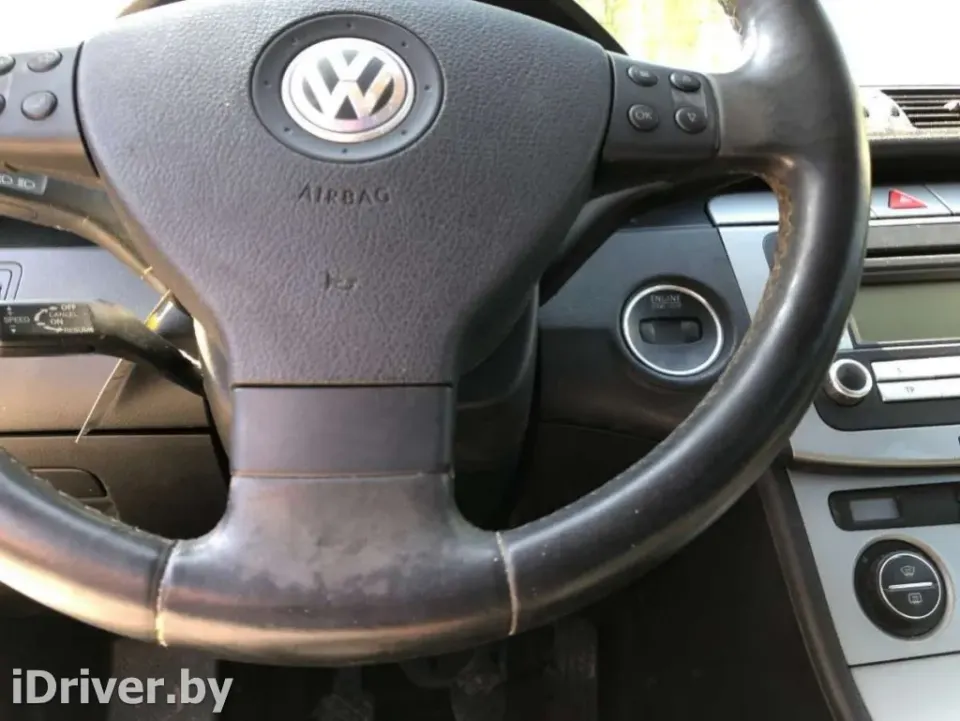 Подушка безопасности водителя Volkswagen Passat, 2007 г.