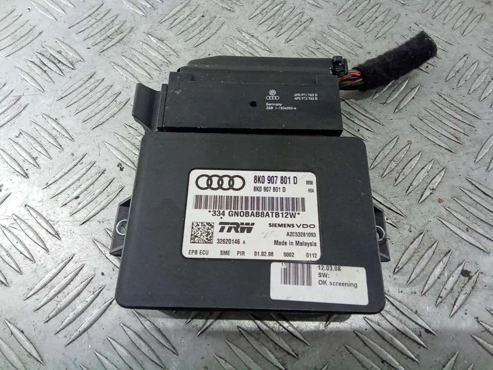 Блок ручника (стояночного тормоза) Audi A5, 2008 г.