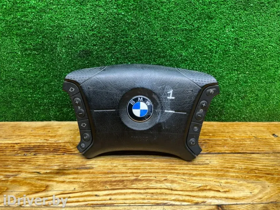 Подушка безопасности водителя BMW X5, 2002 г.
