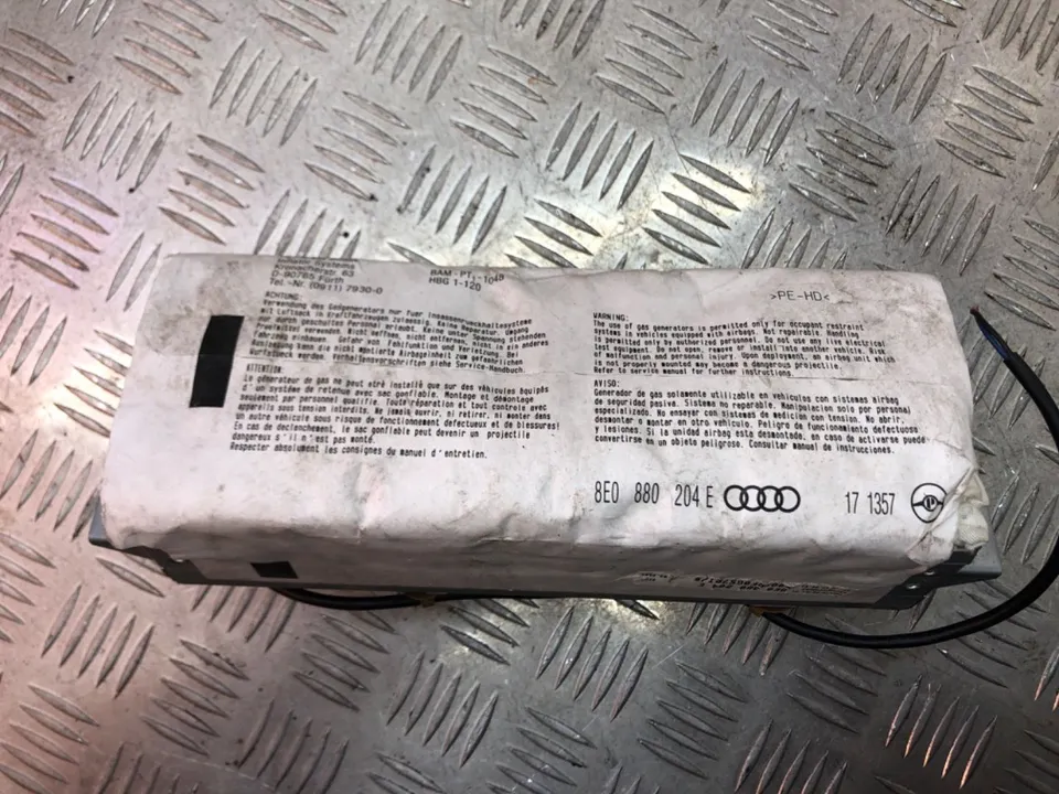 Подушка безопасности пассажира Audi A4, 2001 г.