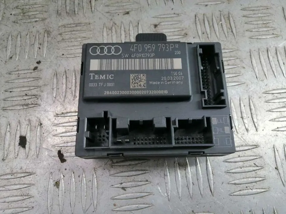 Блок управления двери передней левой Audi A6 allroad, 2007 г.
